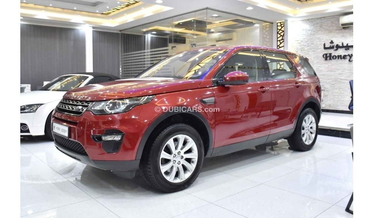 لاند روفر دسكفري سبورت EXCELLENT DEAL for our Land Rover Discovery Sport SE Si4 ( 2016 Model ) in Red Color GCC Specs