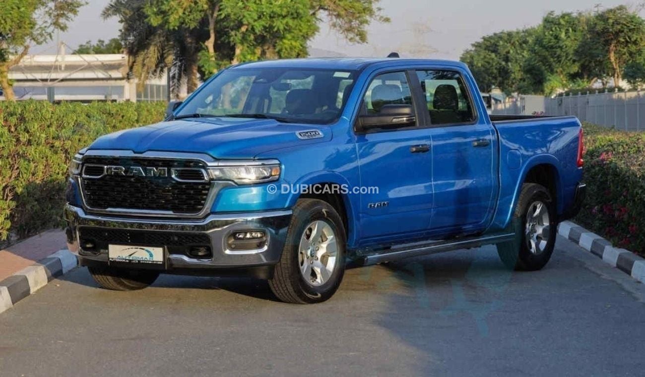 RAM 1500 BIG HORN Crew Cab SST 3.0TT Hurricane , 2025 GCC, 0Km, 3 Years or 60K Km Warranty At Al Futtaim T.E