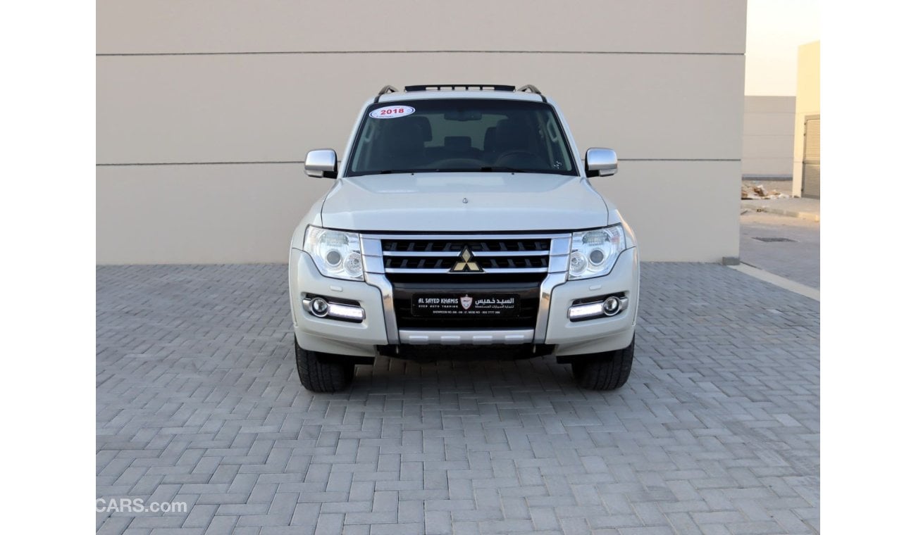 Mitsubishi Pajero GLS Highline ACCIDENTS FREE - GCC - ORIGINAL PAINT - FULL OPTION - 3000 CC - PERFECT CONDITION INSID