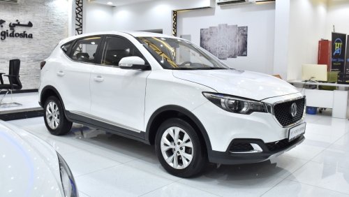 MG ZS EXCELLENT DEAL for our MG ZS ( 2019 Model ) in White Color GCC Specs