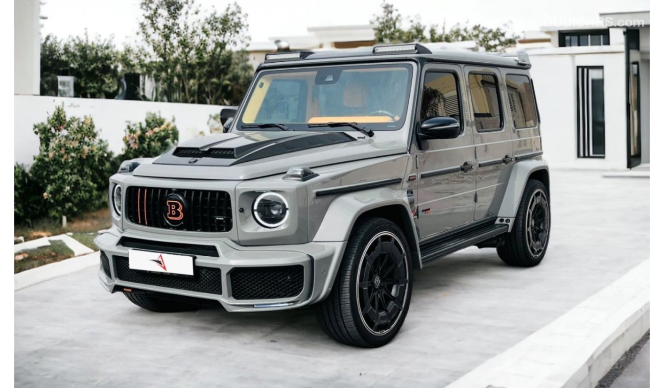 مرسيدس بنز G 63 AMG UNDER WARRANTY | FSH | BRABUS 800 Mercedes G63 | GCC | 2022 | NO FLOOD