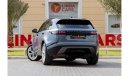 لاند روفر رينج روفر فيلار Range Rover Velar P250 R-Dynamic SE 2019 GCC under Warranty and Service Contract with Flexible Down-