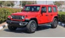 Jeep Wrangler Unlimited Sahara Turbo , 2024 GCC , 0Km , With 3 Years Warranty @Official Dealer Exterior view