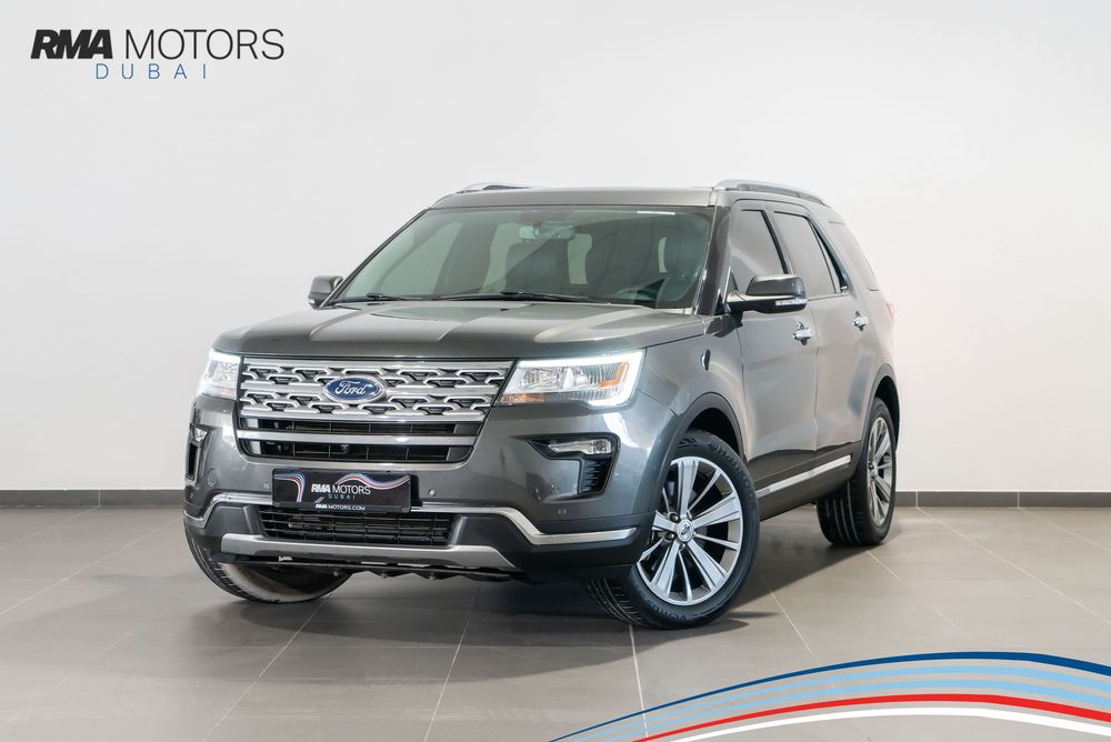 Ford Explorer 18 Ford Explorer Limited Awd Ford 3 Year Warranty And 3 Year Service Pack For Sale Aed 123 000 Grey Silver 18