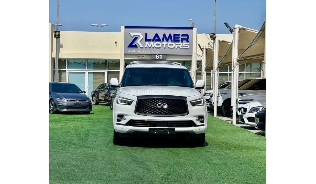 Infiniti QX80 Limited 2300 Monthly payments / Infinity Qx80 2020 / Under warranty / Contract service / Low mileage