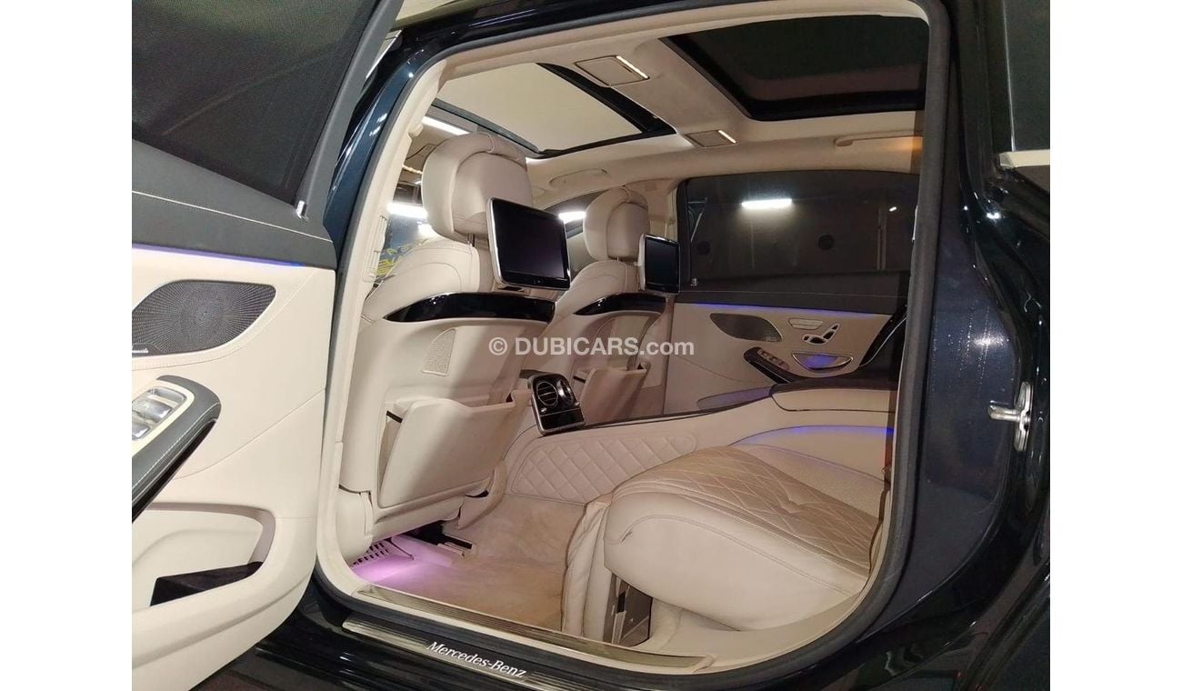 مرسيدس بنز S600 Maybach 6.0L, WITH VIP SEATS, BEIGE INTERIOR AND MORE..