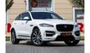 Jaguar F Pace R-Sport 3.0L Jaguar F-Pace R-Sport 2017 GCC under Warranty with Flexible Down-Payment.