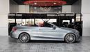 Mercedes-Benz C 300 AMG Pack AED 1,999 P.M | 2017 C300 CONVERTIBLE COUPE  AMG | UNDER WARRANTY | GCC | 360 CAMERAS