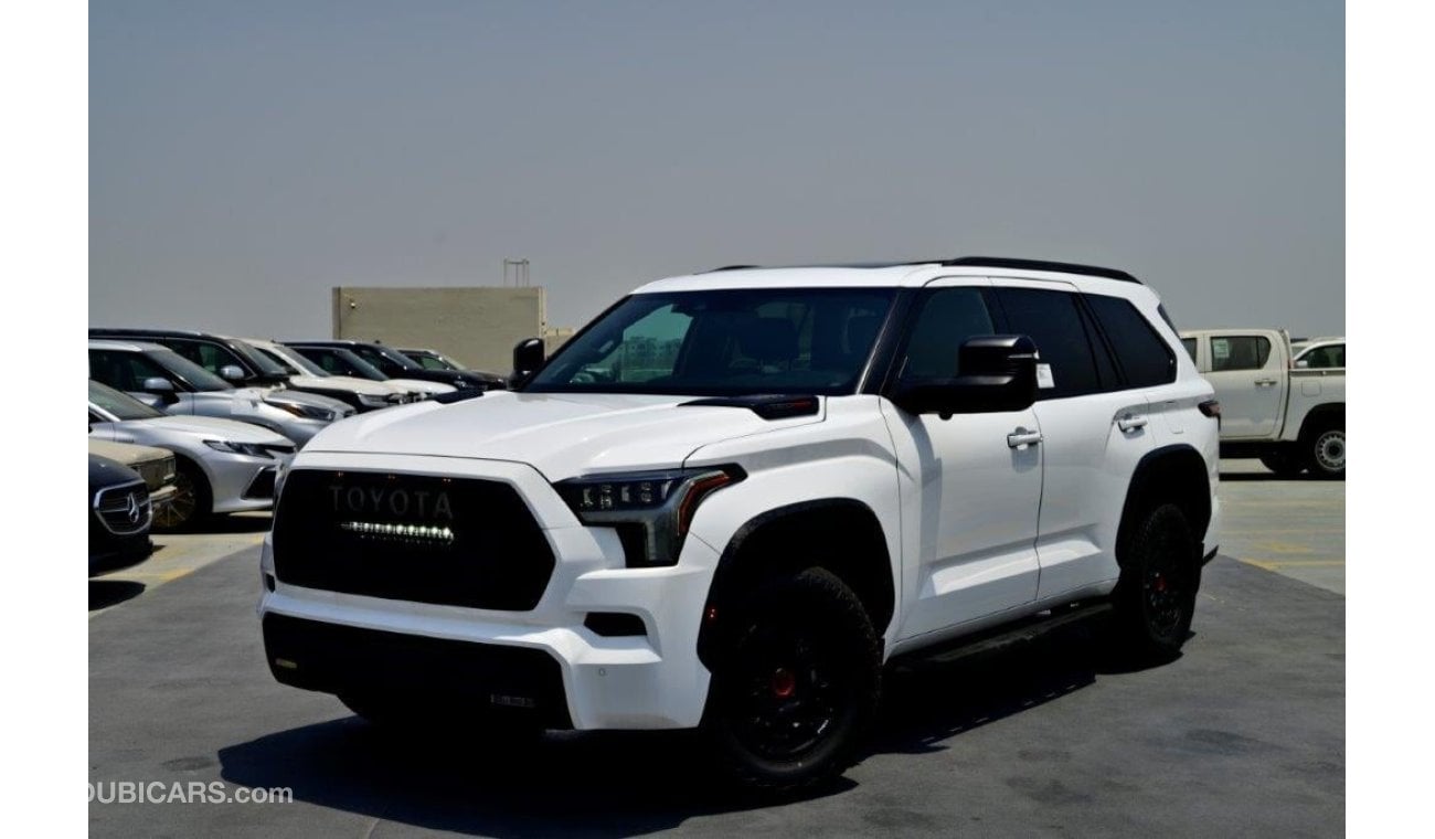 تويوتا سيكويا TRD PRO HYBRID V6 3.5L TURBO 4WD 7 SEATER AUTOMATIC