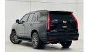 Cadillac Escalade 2021 Cadillac Escalade, Agency Warranty + Service Contract, Full Service History, GCC