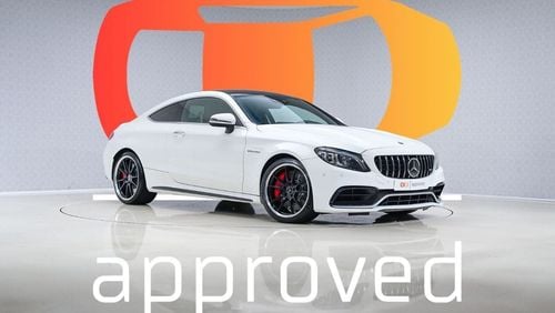 Mercedes-Benz C 63S AMG - AED 5,276 P/M - 2 Years Warranty