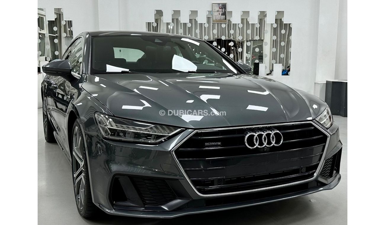 Audi A7 55 TFSI quattro S-Line Style & Comfort package GCC .. FSH .. Original Paint ., S line .. Perfect Con