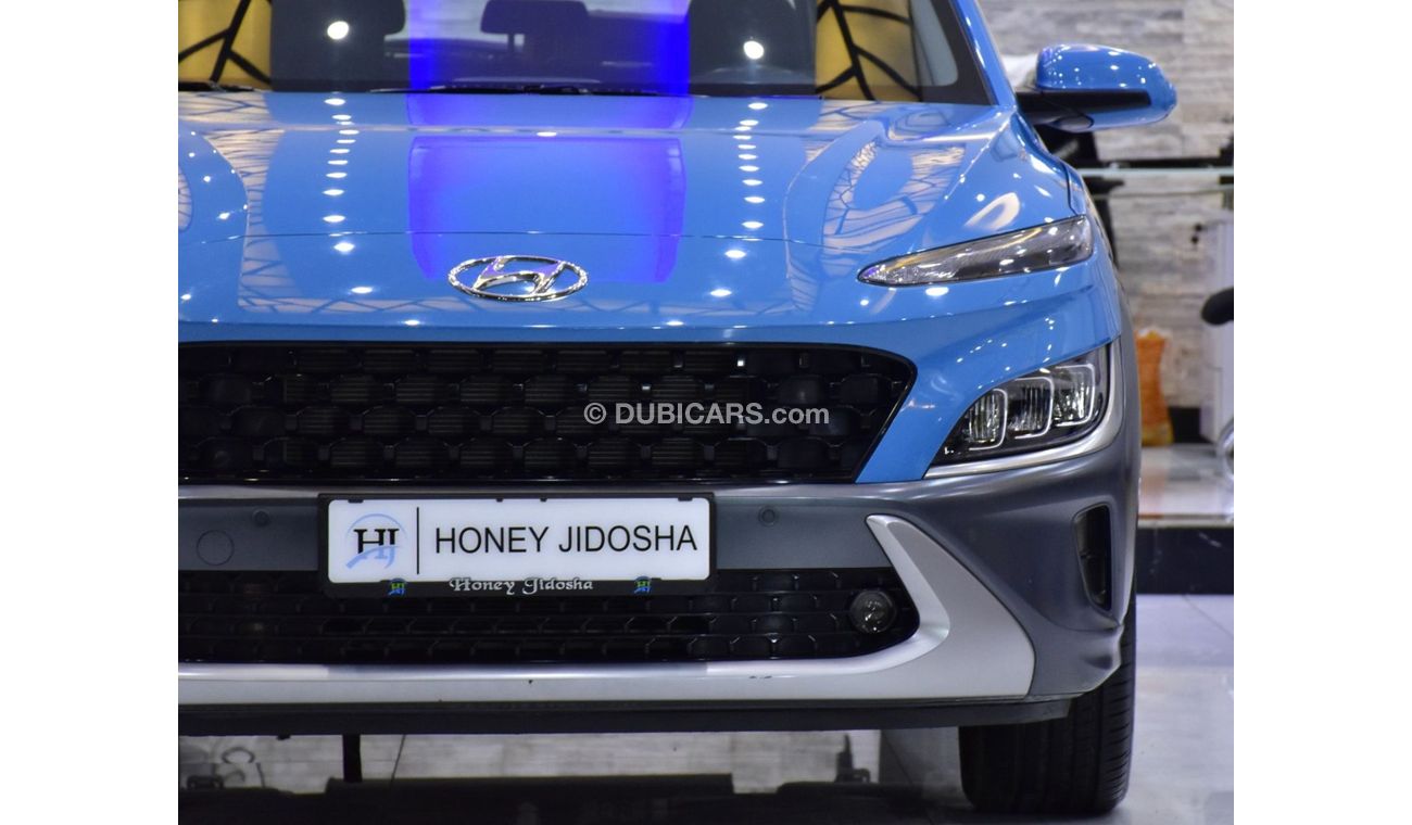 Hyundai Kona EXCELLENT DEAL for our Hyundai Kona 2.0L ( 2023 Model ) in Blue Color GCC Specs