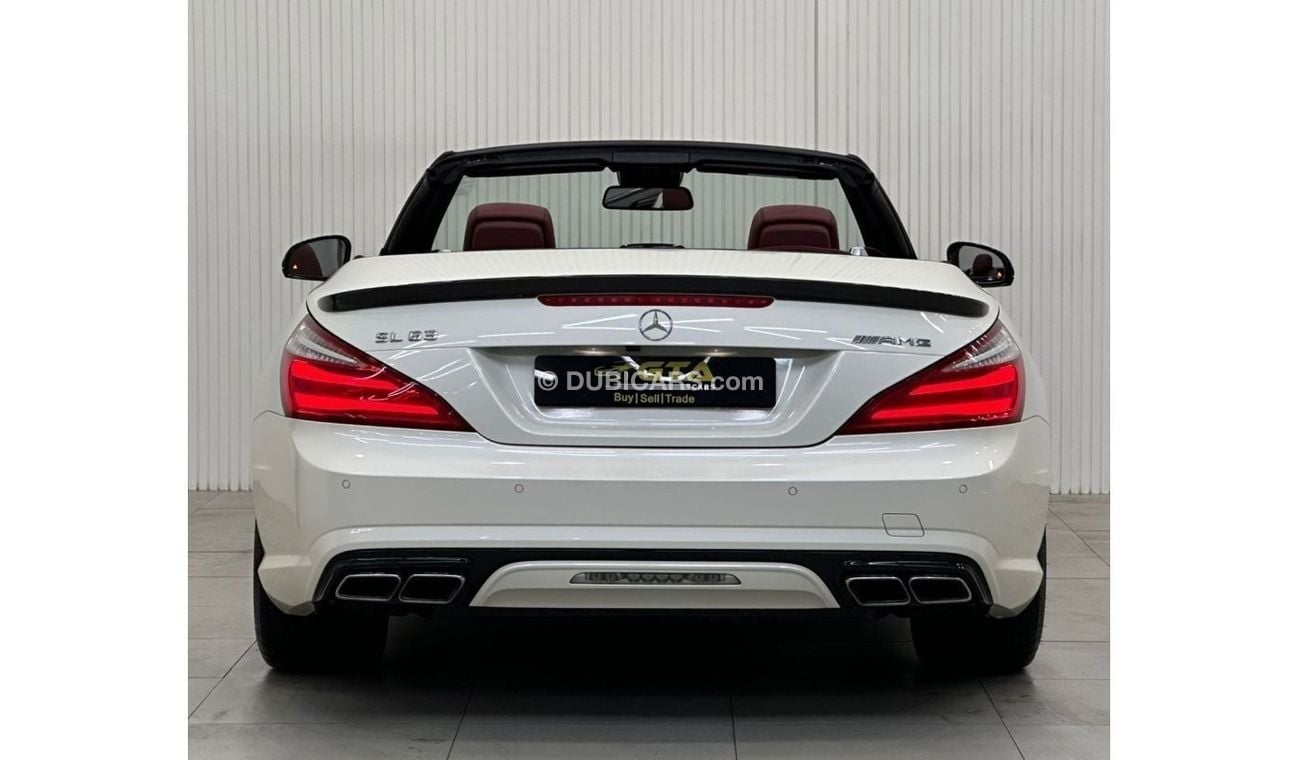 Mercedes-Benz SL 63 AMG Std 2015 Mercedes Benz SL63 AMG Roadster, Full Mercedes Service History, Very Low Kms, GCC