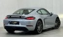 Porsche 718 Cayman 2020 Porsche 718 Cayman S, Feb 2025 Porsche Warranty, Full Porsche Service History, Low Kms, GCC