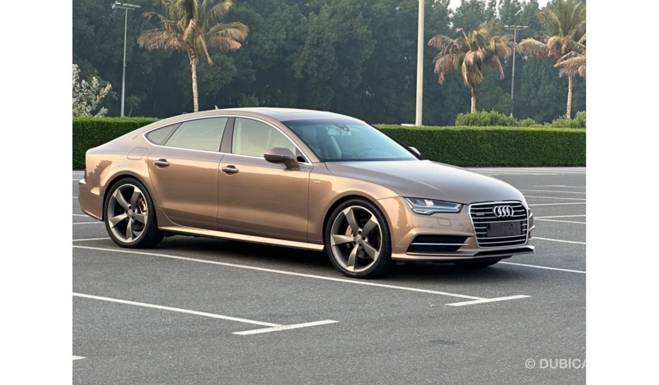 Audi A7 35 FSI quattro Exclusive MODEL 2015 GCC CAR PERFECT CONDITION INSIDE AND OUTSIDE FULL OPTION PANORAM