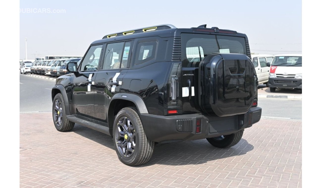 جيتور T2 Jetour T2 2.0L Turbo 4WD Petrol Full Option, Color: Black, Model: 2024, (Export Only)