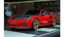 Porsche 911 | X-MAS AND NEW YEAR SPECIAL PRICE | GT3 RS | WEISSACH PACKAGE | 2019 | GCC SPEC | FULL CARBON FIBER