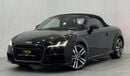 أودي TT 45 TFSI S Line Style Package 2.0L 2016 Audi TT 45TFSI S-Line Roadster, Full Service History, Excelle