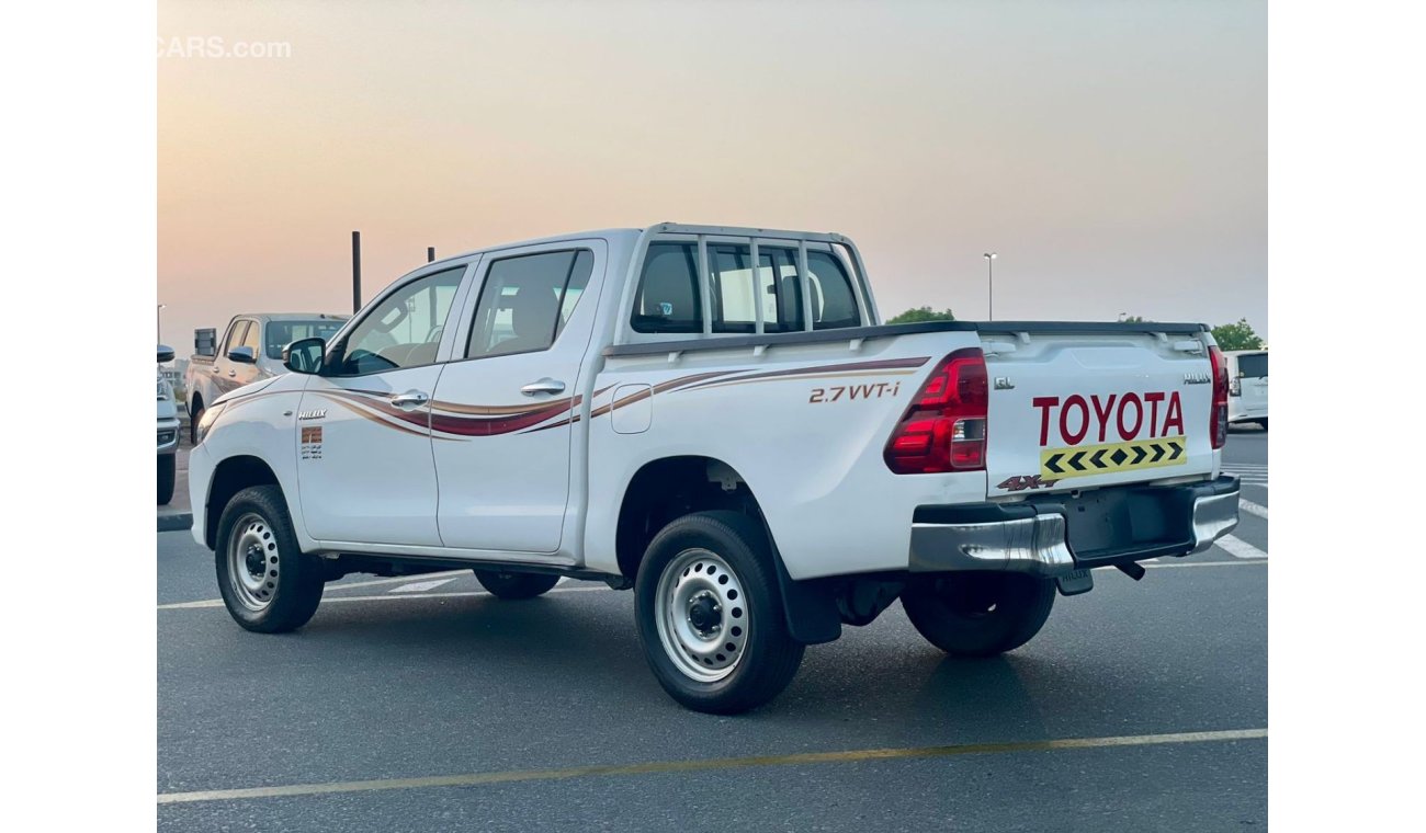 تويوتا هيلوكس 2019 Toyota Hilux GL 2.7L V4 - AWD 4x4 - Patrol Automatic - 149,000 km