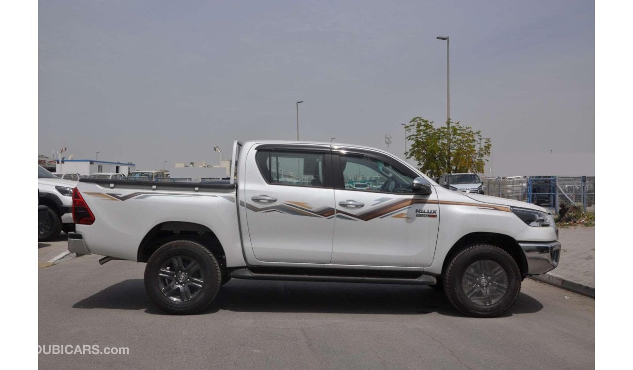 تويوتا هيلوكس TOYOTA HILUX 2.4L A/T FULL OPTION GCC SPECS  2024