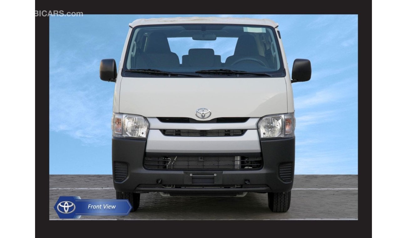 تويوتا هاياس TOYOTA HIACE 2.7L 15-STR S/R STD M/T PTR 2024  Model Year Export Only