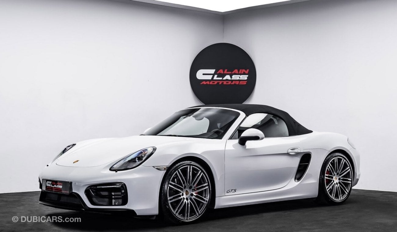 Porsche Boxster GTS 2015 - GCC