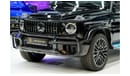 مرسيدس بنز G 63 AMG Mercedes-Benz G 63 | 2025 GCC 0km | Agency Warranty | Double Night Package | 360 View | 22 Inch Rims