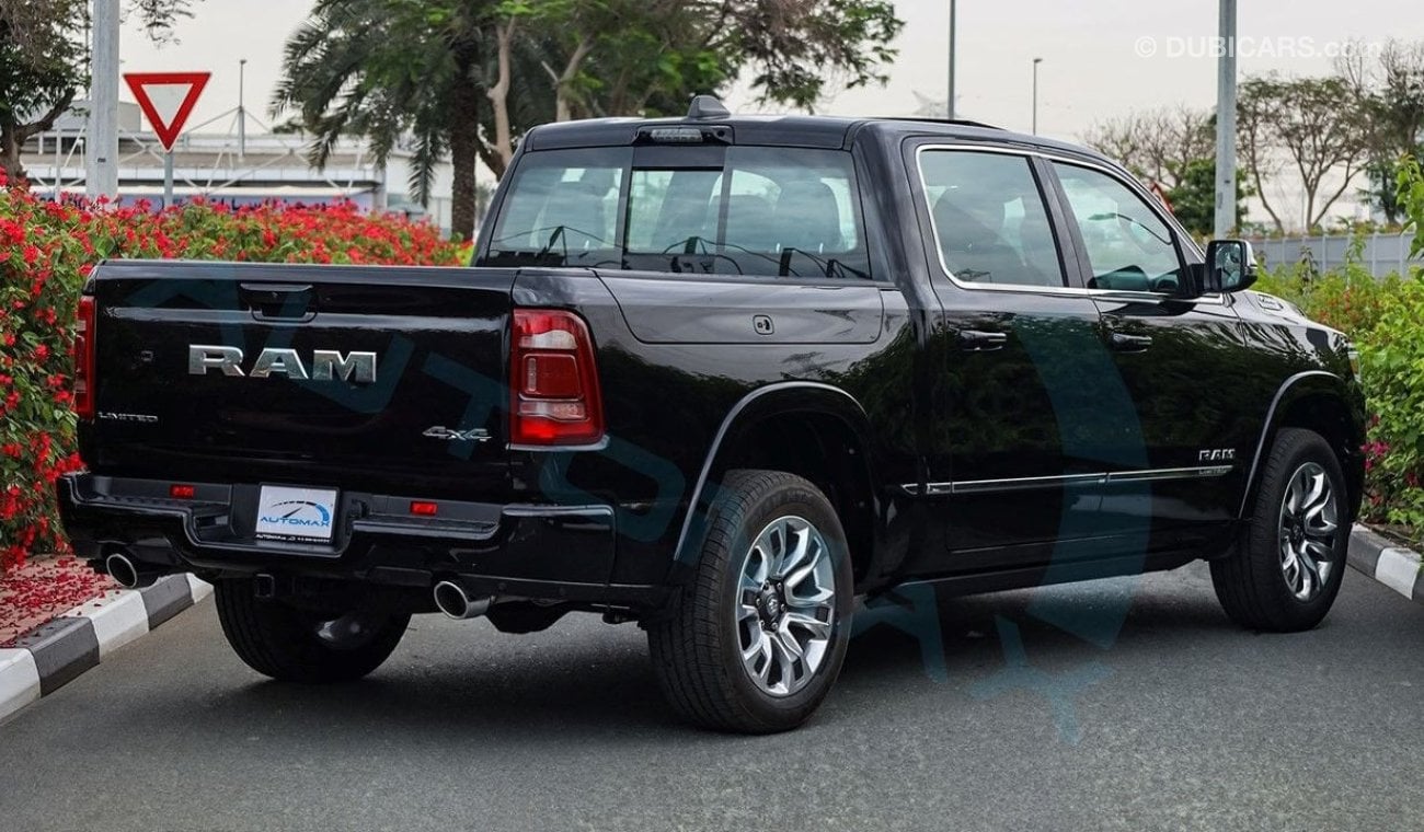 رام 1500 Limited Crew Cab V8 5.7L HEMI eTorque , 2024 GCC , 0Km , 3 Years or 60K Km Warranty @Official Dealer