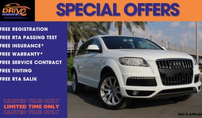 أودي Q7 FSI quattro S-لاين FULL OPTION AUDI Q7 QUATTRO ONLY 1095X60 MONTHLY FULL SERVICE HISTORY UNLIMITED K