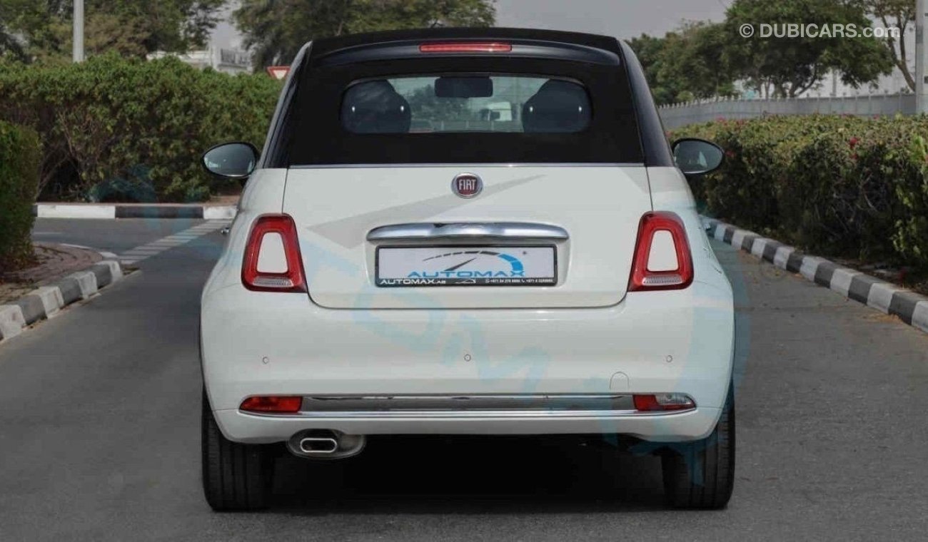 Fiat 500 Cabrio 1.4L , FWD , 2024 GCC , 0Km , With 5 Years Or 120K Km Warranty @Official Dealer