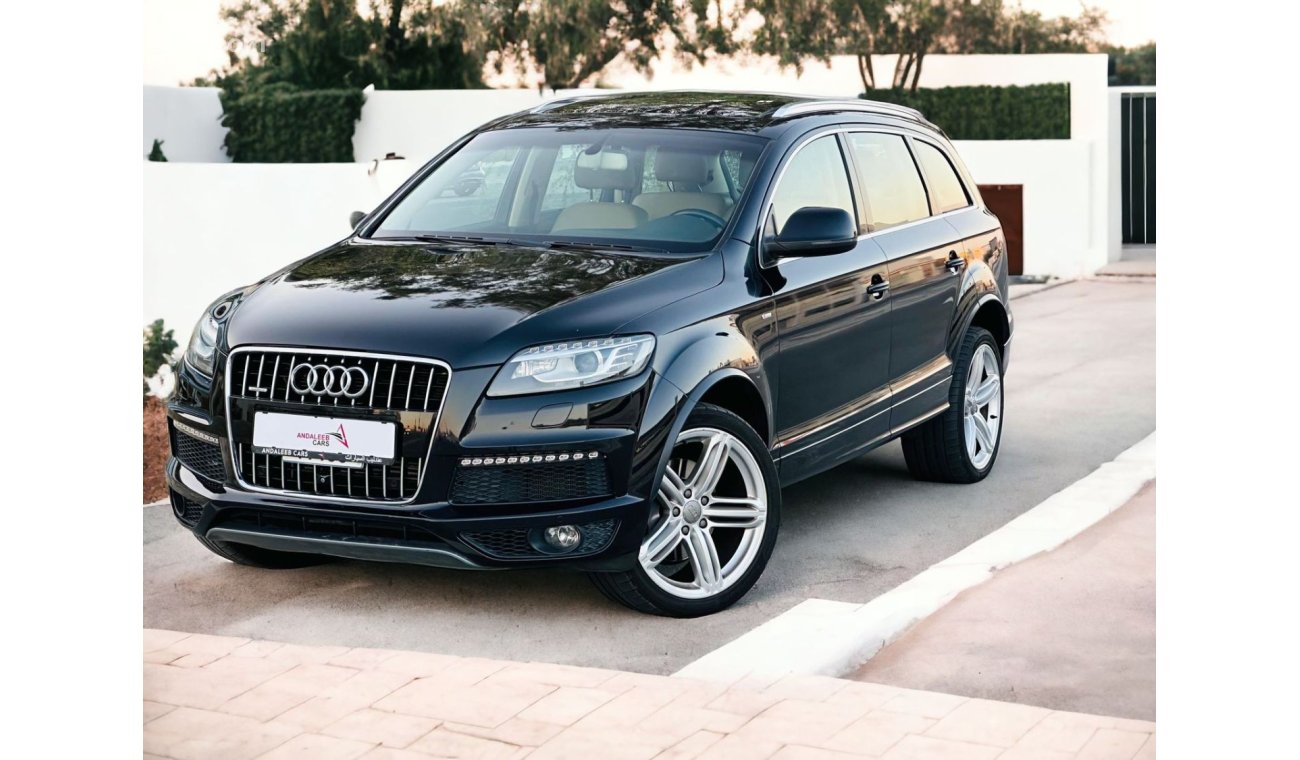 Audi Q7 45 TFSI quattro S-Line Luxury AED 1,290 PM | AUDI Q7 3.0 S-LINE | GCC SPECS | FULL OPTION | 0% DO