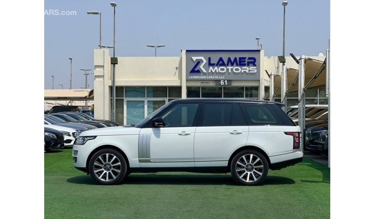 لاند روفر رينج روفر 1800 Monthly payments / Vogue 2016 / single owner / now accident/ low mileage / full option