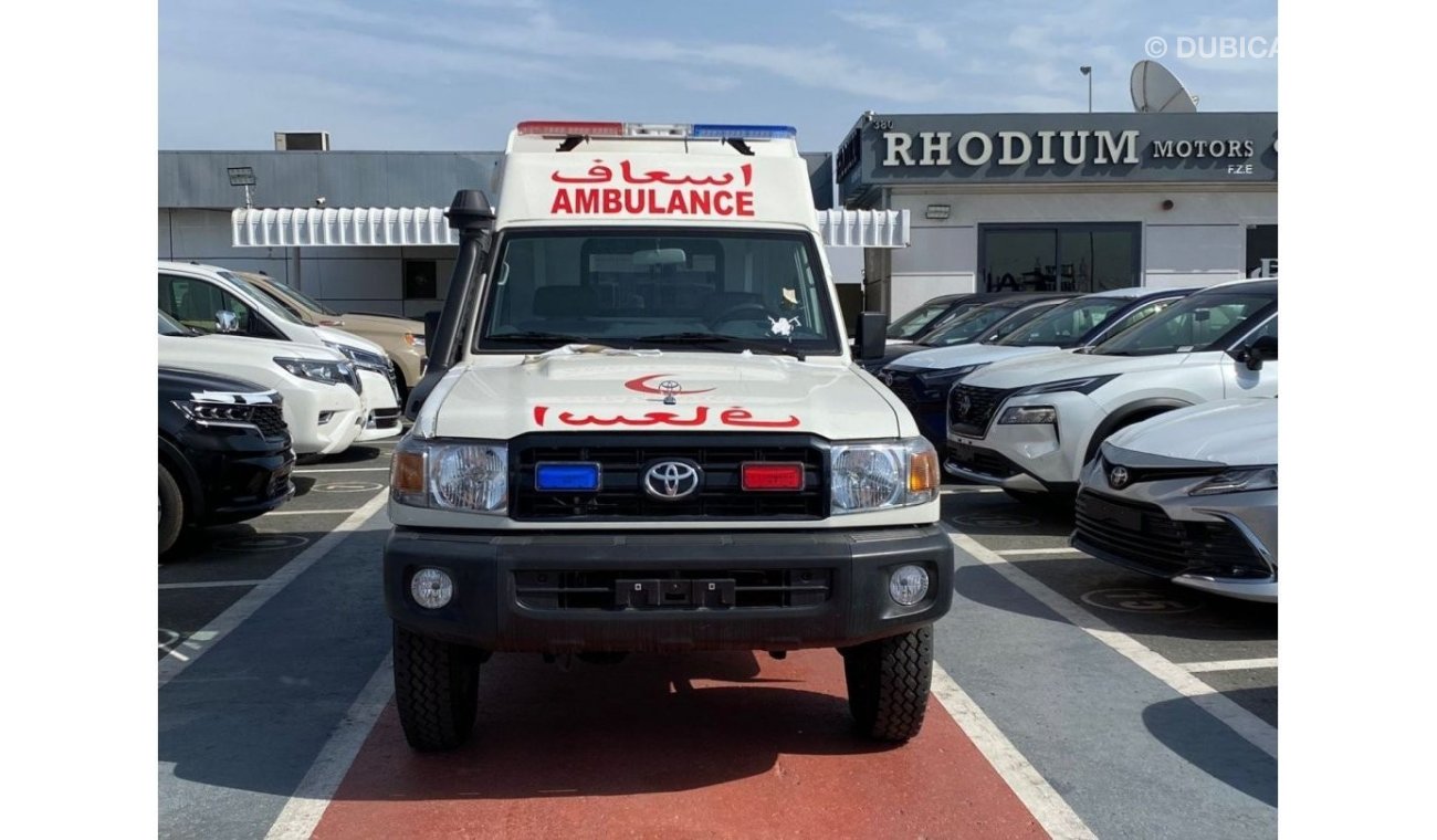 تويوتا لاند كروزر هارد توب TOYOTA LAND CRUISER LC78  AMBULANCE 4.2L DIESEL 6 CYLINDER M/T