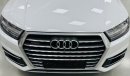 Audi Q7 45 TFSI quattro S-Line Luxury GCC .. FSH .. Original Paint .. Top Range .. V6 .. Perfect Condition