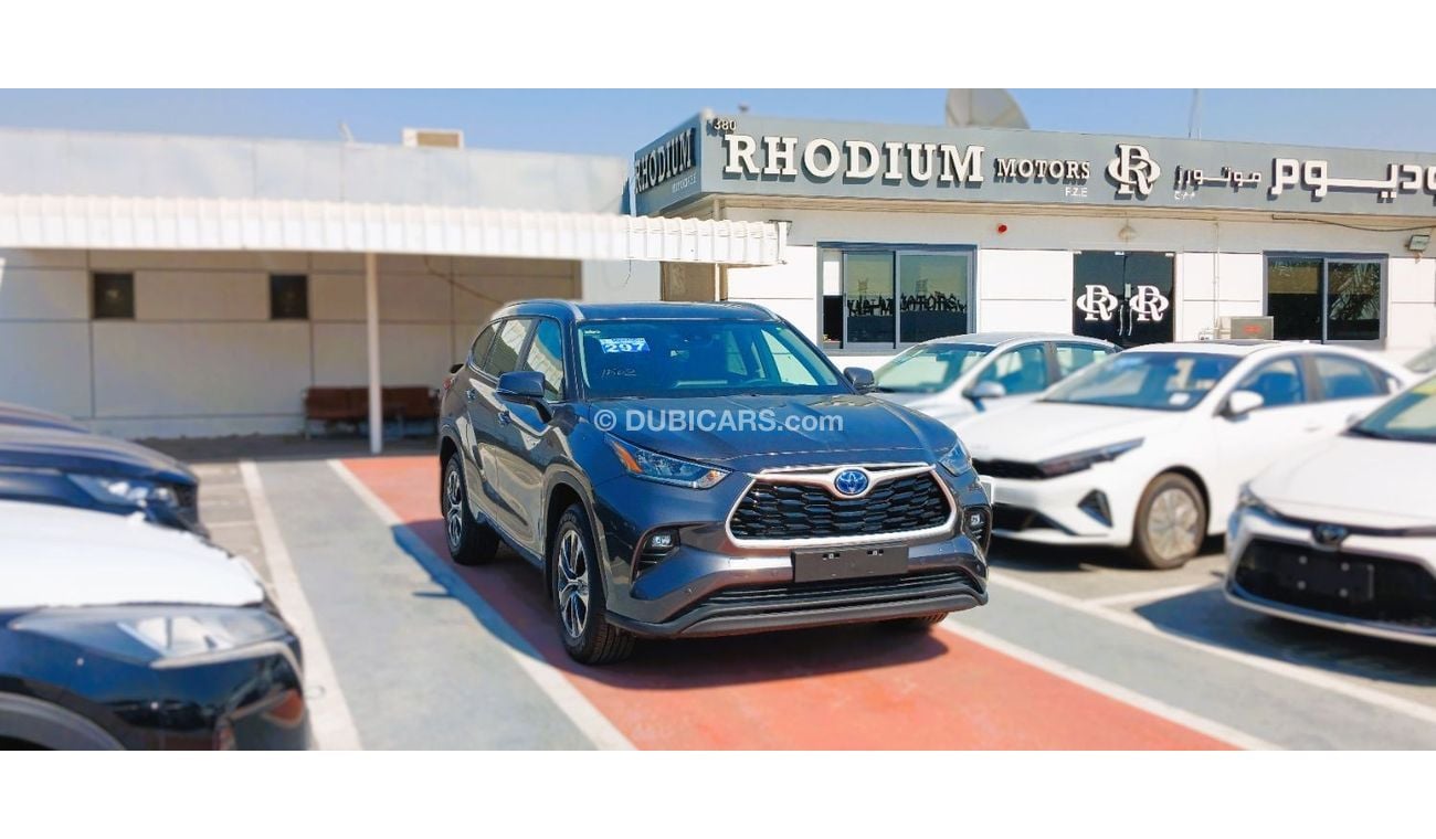 تويوتا هايلاندر Toyota Highlander GLE 2.5L Hybrid 2024YM