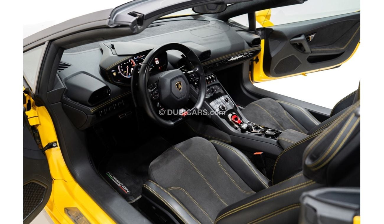 Lamborghini Huracan HURACAN SPYDER LP 610-4 | GIALLO INTI  | IMMACULATE CONDITION | LMG MOTORS