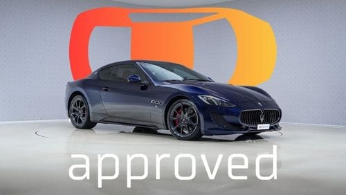 Maserati Granturismo 4.7 S - AED 4,835 P/M - 1 Year Warranty