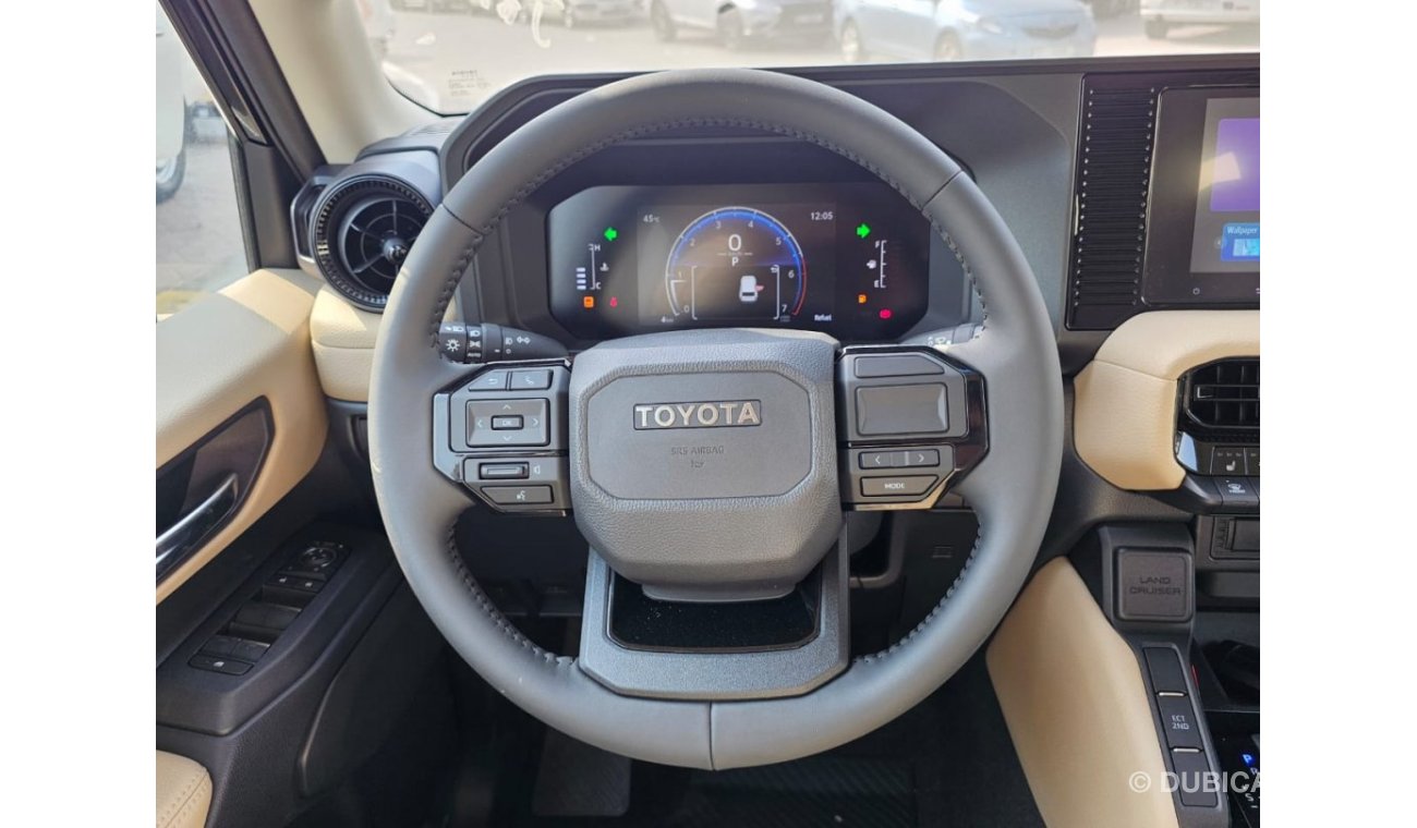 Toyota Prado 2.7L Petrol / Push Start / Leather Seats / Digital AC / New Shape / 2024MY