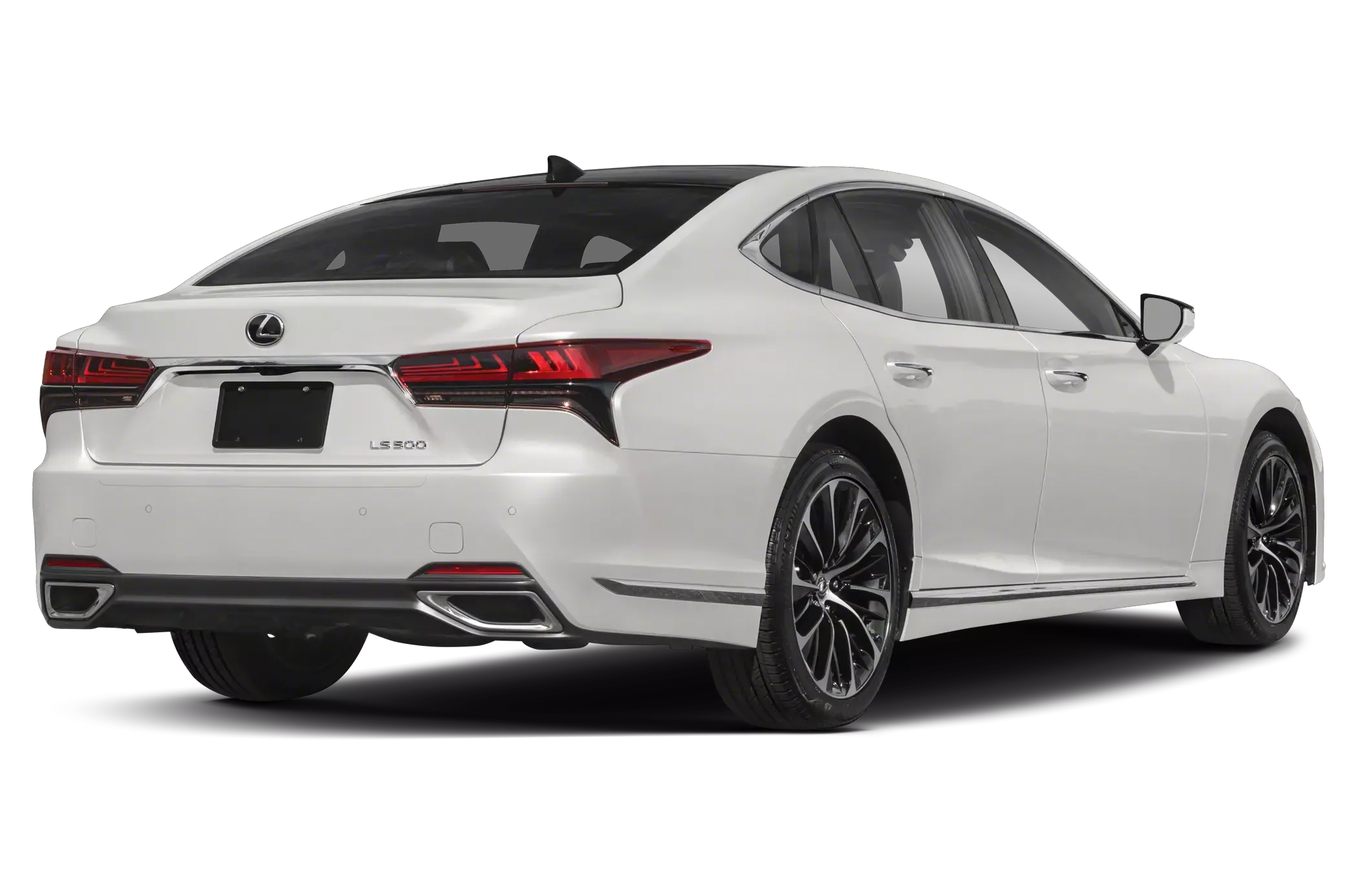 Lexus LS500h exterior - Rear Left Angled