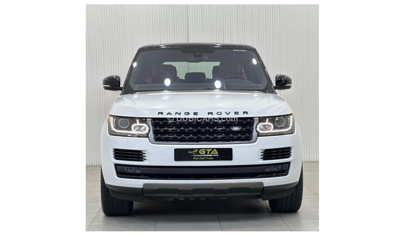 لاند روفر رينج روفر (آخر) 2016 Range Rover Vogue SE Supercharged, 2025 Warranty, 2027 GTA Service Pack, Fully Loaded, GCC