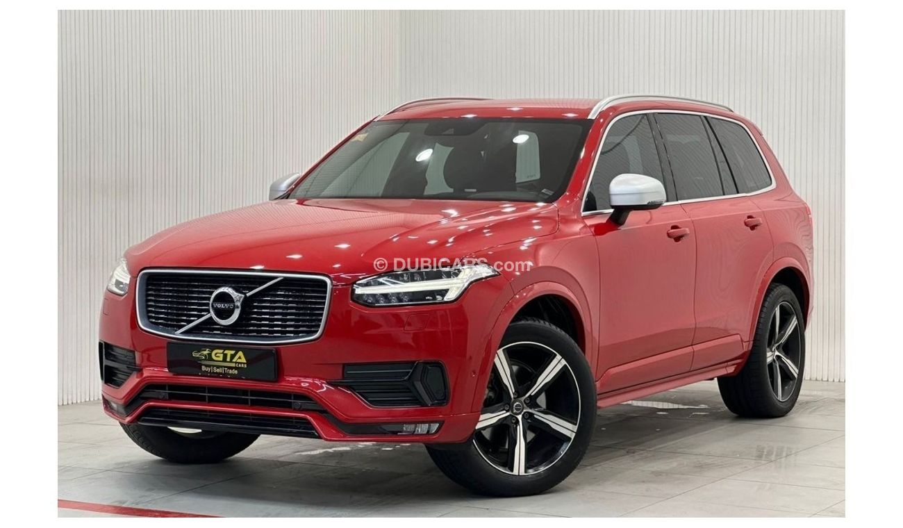 Volvo XC90 R Design 2017 Volvo XC90 T6 R-Design 7 Seater, Full Volvo Service History, Low Kms, GCC