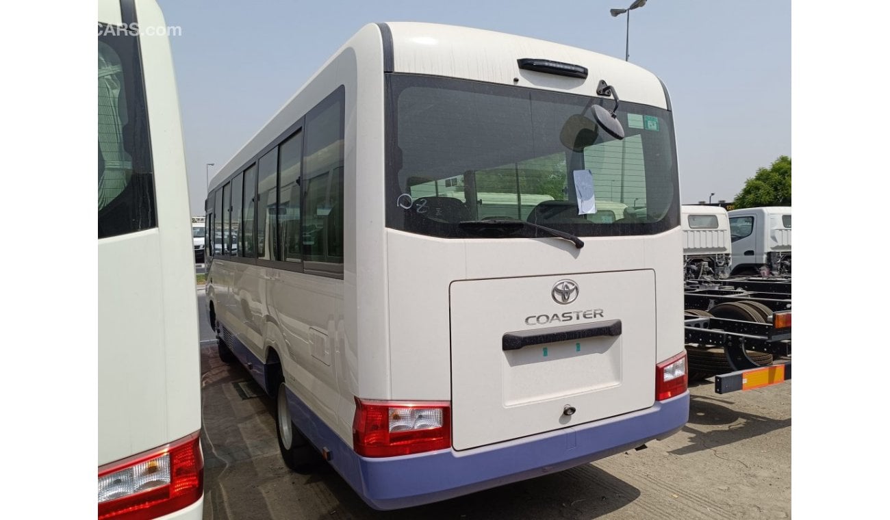 New Toyota Coaster 4.2L DIESEL V8 23 Seats Automatic Door Dual