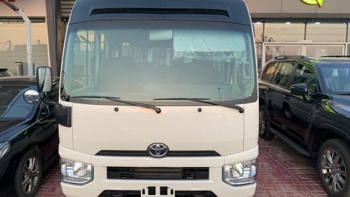 تويوتا كوستر 2024 Toyota coaster 4.2L V6 30 seats with Auto door