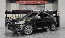 بي أم دبليو X6 35i اكسكلوسيف AED 3100/MONTHLY | 2015 BMW X6 XDRIVE 35i Exclusive Full Option | GCC