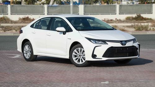 Toyota Corolla 2024 TOYOTA COROLLA LOW HYBRID 1.8 - SUPER WHITE inside FROMAGE | Export Only