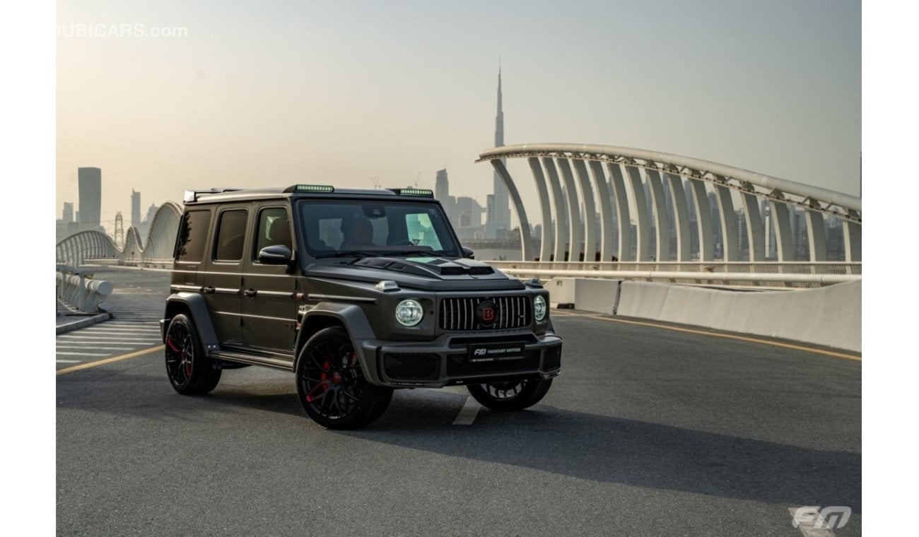 مرسيدس بنز G 63 AMG OLIVE GREEN - BRABUS 800, 2022, BRAND NEW - CERTIFIED BRABUS!