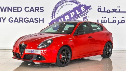 Alfa Romeo Giulietta Veloce | 2021 | Warranty & Service | Service History | Low Mileage