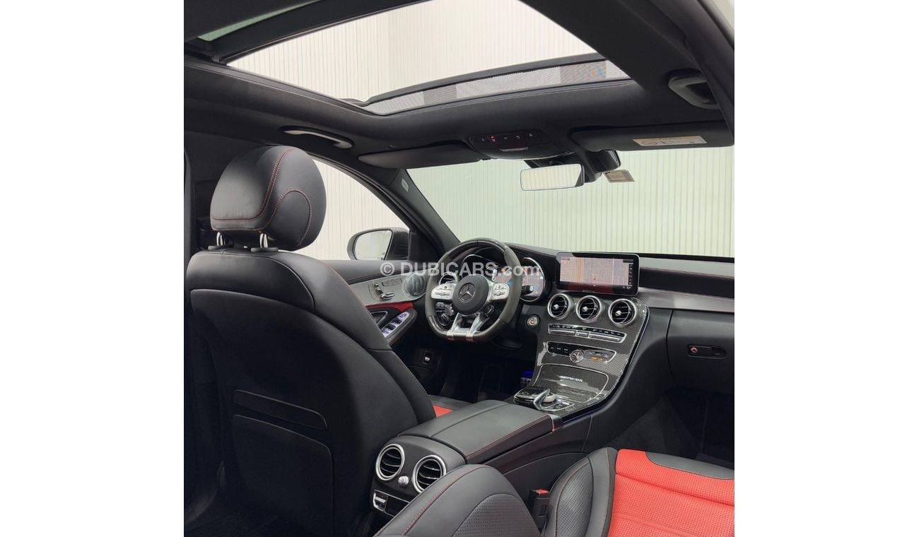 مرسيدس بنز C 63S AMG AMG 2021 Mercedes Benz C63s AMG, 2026 Mercedes Warranty, Carbon Fiber Package, Full Options, GCC