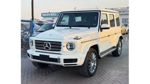 Mercedes-Benz G 550 MERCEDES BENZ G550 2021 WHITE JAPAN IMPORT WITH LOW MILLAGE